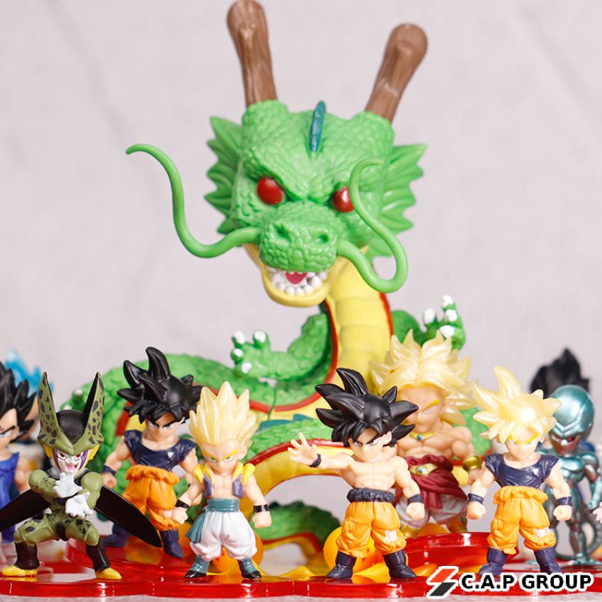 Mô hình Dragon Ball Songoku Chibi mini Nhân Vật 7 Viên Ngọc Rồng đẹp - [ Kiểu 2 Lẻ 19K / 1 nhân vật - Full bộ 21 nhân vật = 380K ]