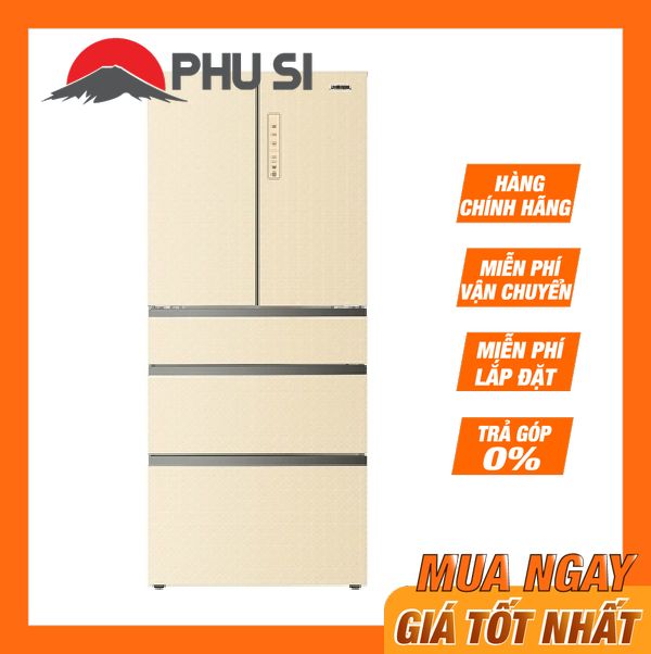 ✅[Trả góp 0%]Tủ Lạnh Aqua Inverter AQR-IFG55D