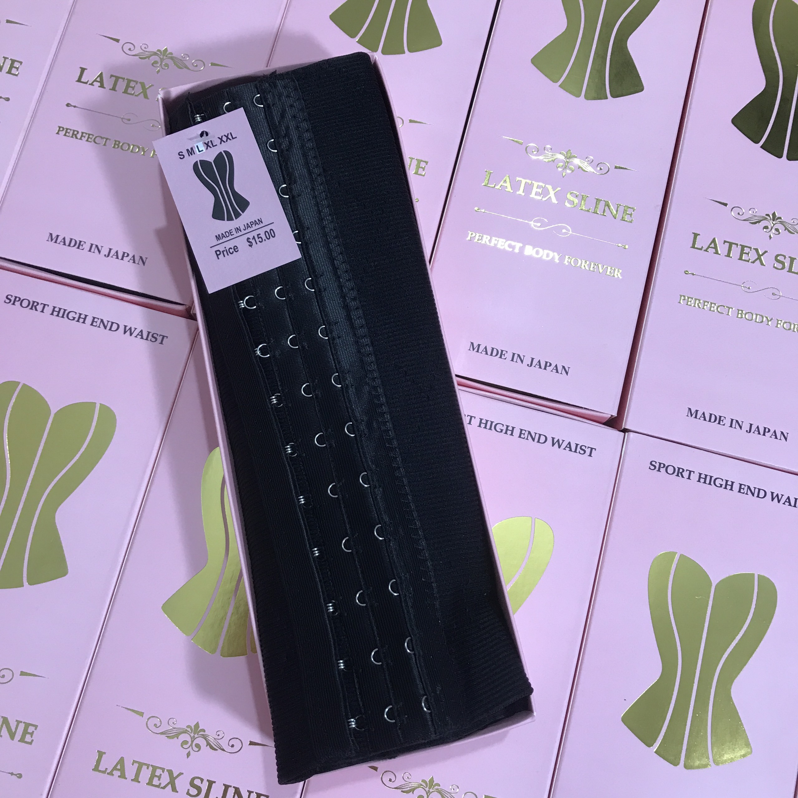 Gen nịt bụng Latex, giảm eo, mỡ bụng hiệu quả