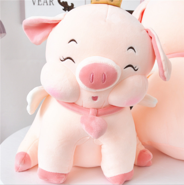 Gấu Bông Heo Đội Vương Miện Siêu Hot 2 Size