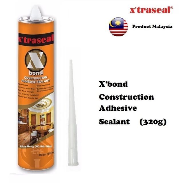 [HCM][Keo dán đa năng] Xbond Xtraseal Silicone dán gỗ  dán Alu  dán kính