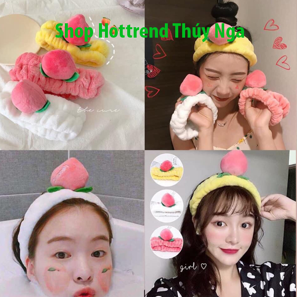 Băng đô turban quả đào siêu xinh