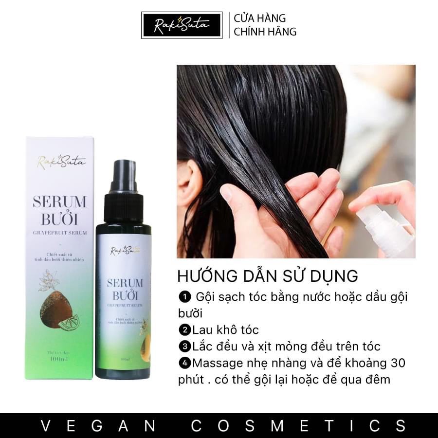 Serum bưởi kích thích mọc tóc Rakisuta 100ml