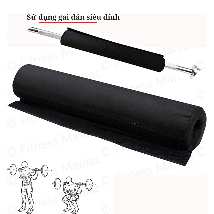 Đệm mút lót hổ trợ gánh tạ tập squat JS407