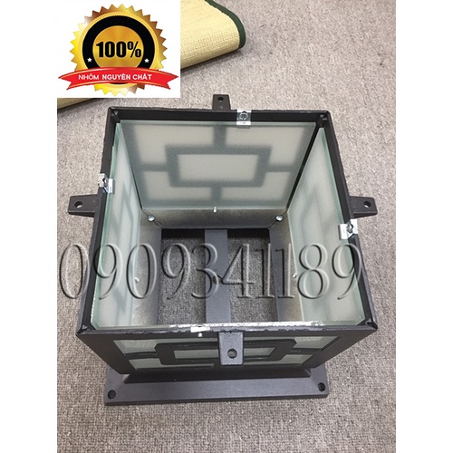 [RẺ VÔ ĐỊCH]Đèn trụ cổng NHÔM đúc CHÂN ĐẾ 250