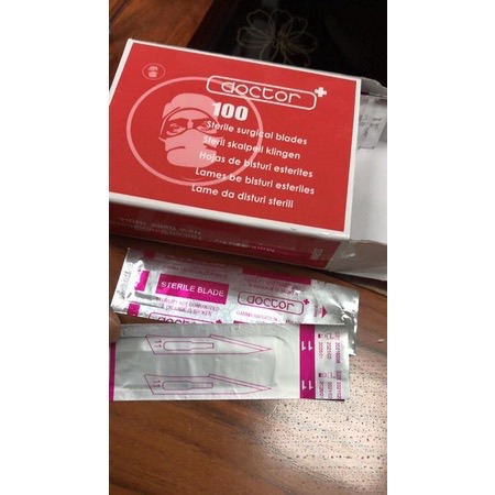 Dao số 11 - Dùng chích mụn, rach mủ trong spa