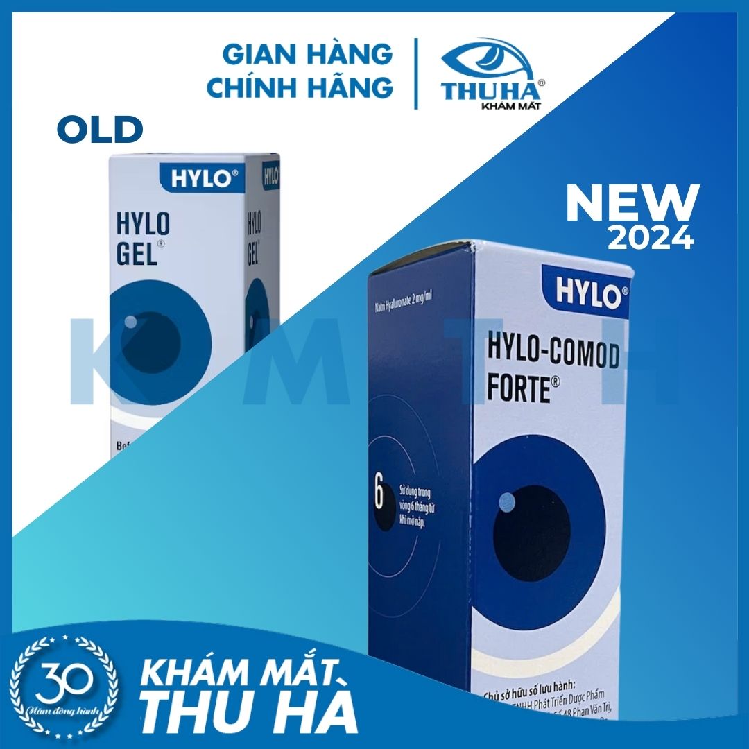 Dung dịch nhỏ mắt HYLO® GEL nay là HYLO-COMOD FORTE®