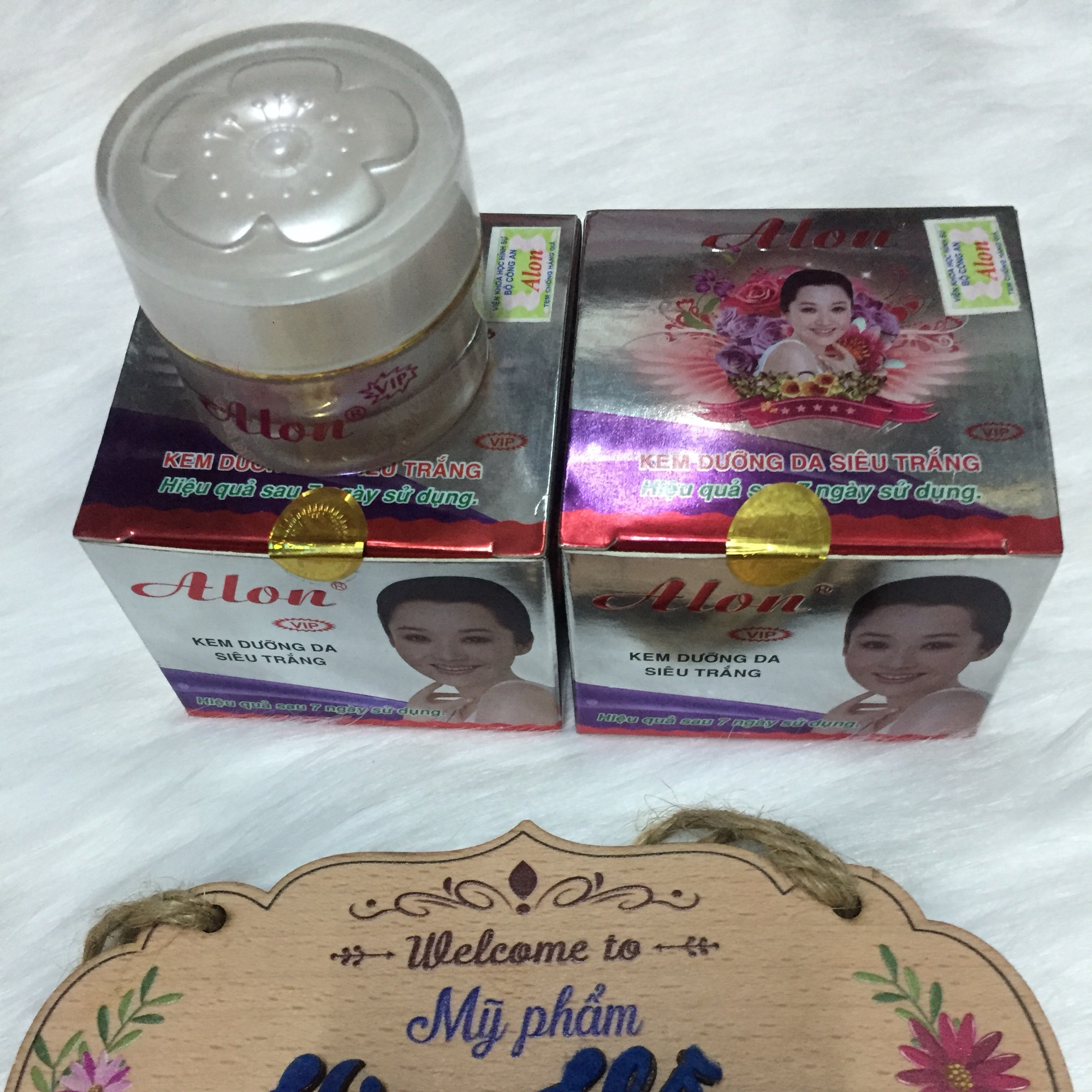 Kem Alon Dưỡng Trắng Da Siêu Trắng- Giữ Ẩm- Chống Nắng 7g