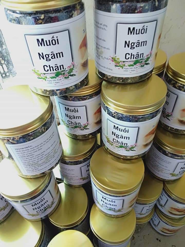 Muối Thảo Dược Ngâm Chân 100% Tự Nhiên