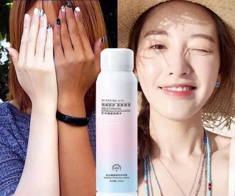 Xịt chống nắng trang điểm Maycreate 150ml - 6932609178597