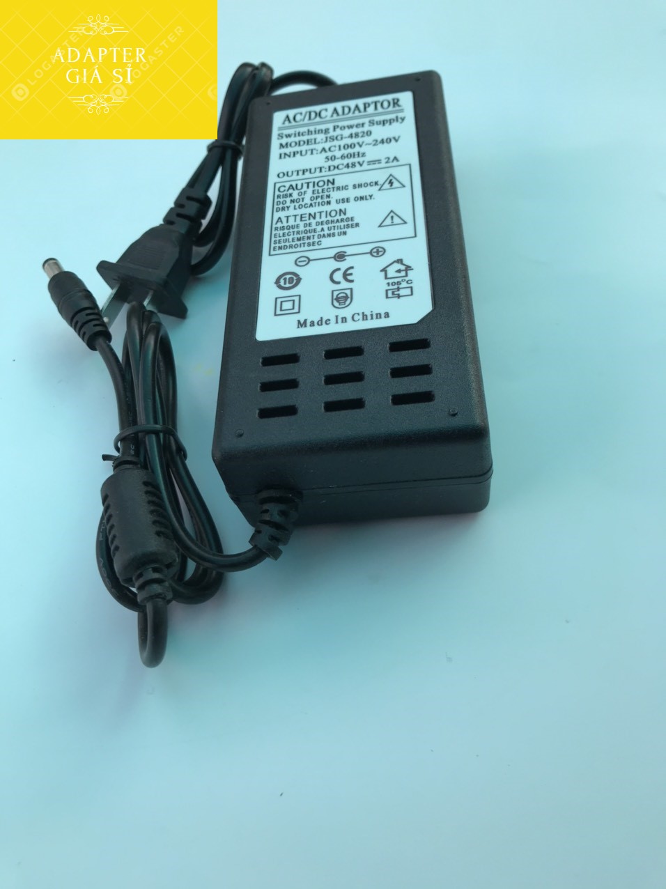 Adapter sạc 48V 2A cho POE, modem..