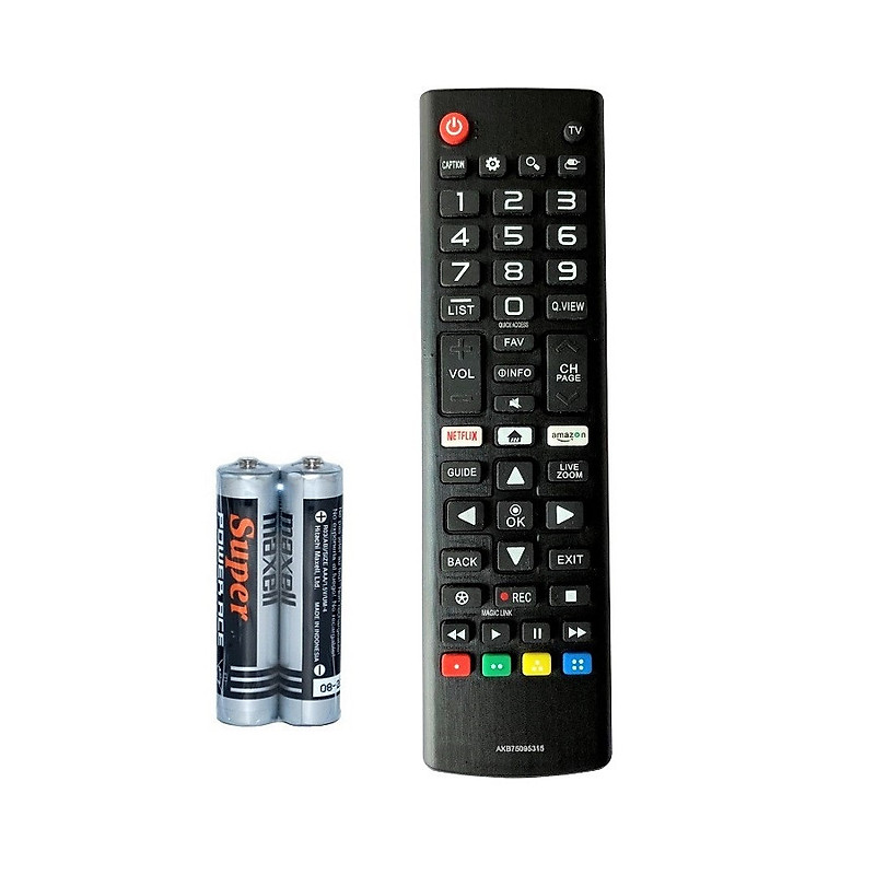 Remote điều khiển dành cho smart tv lg, internet tivi, ti vi thông minh lg akb
