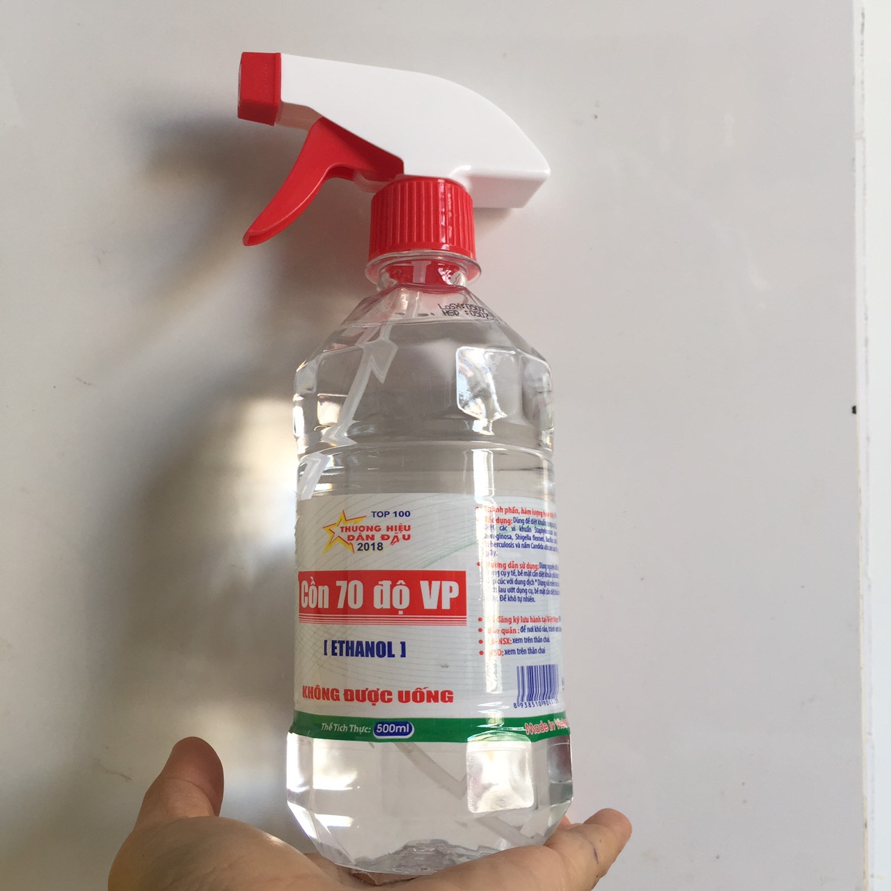 Dung dịch sát khuẩn tay vp. 70 - 1 lít/ chai