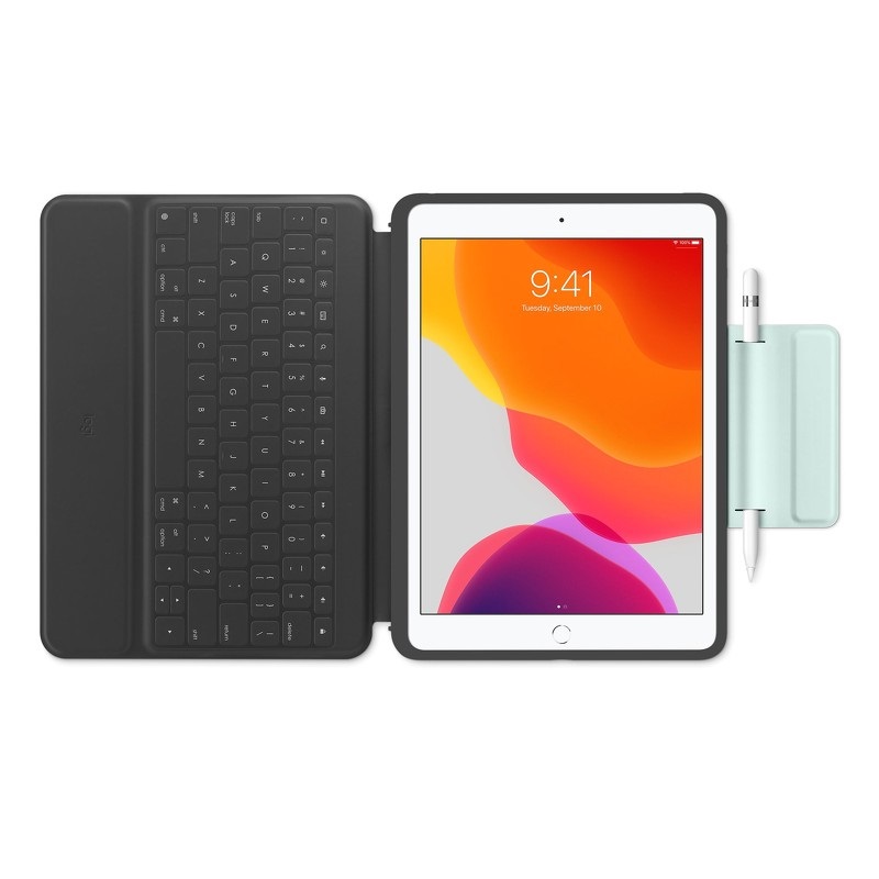 Bàn Phím Logitech RUGGED FOLIO For IPAD 7TH Gen