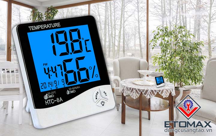 Máy đo nhiệt độ độ ẩm HTC-8A