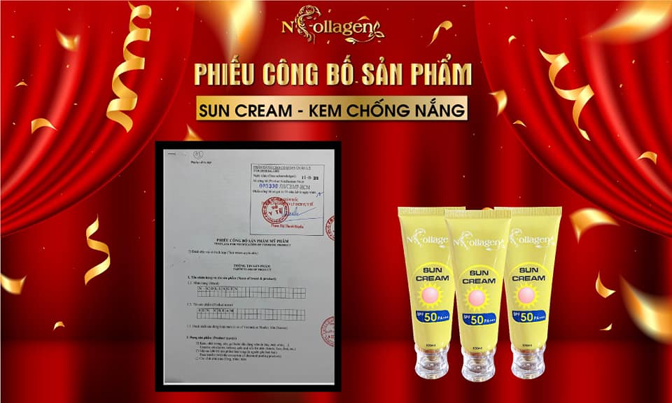 Kem chống nắng N Collagen