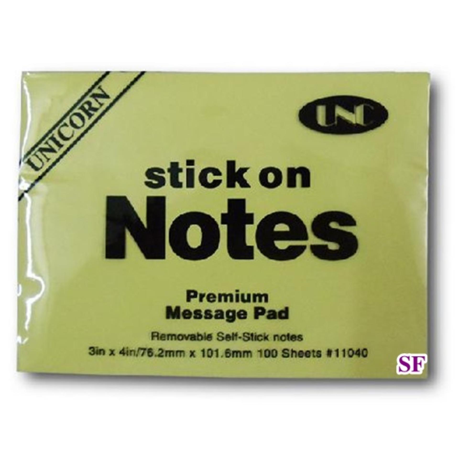 [HCM]2 xấp Giấy note vàng 3x5 UNC 76cmx125cm