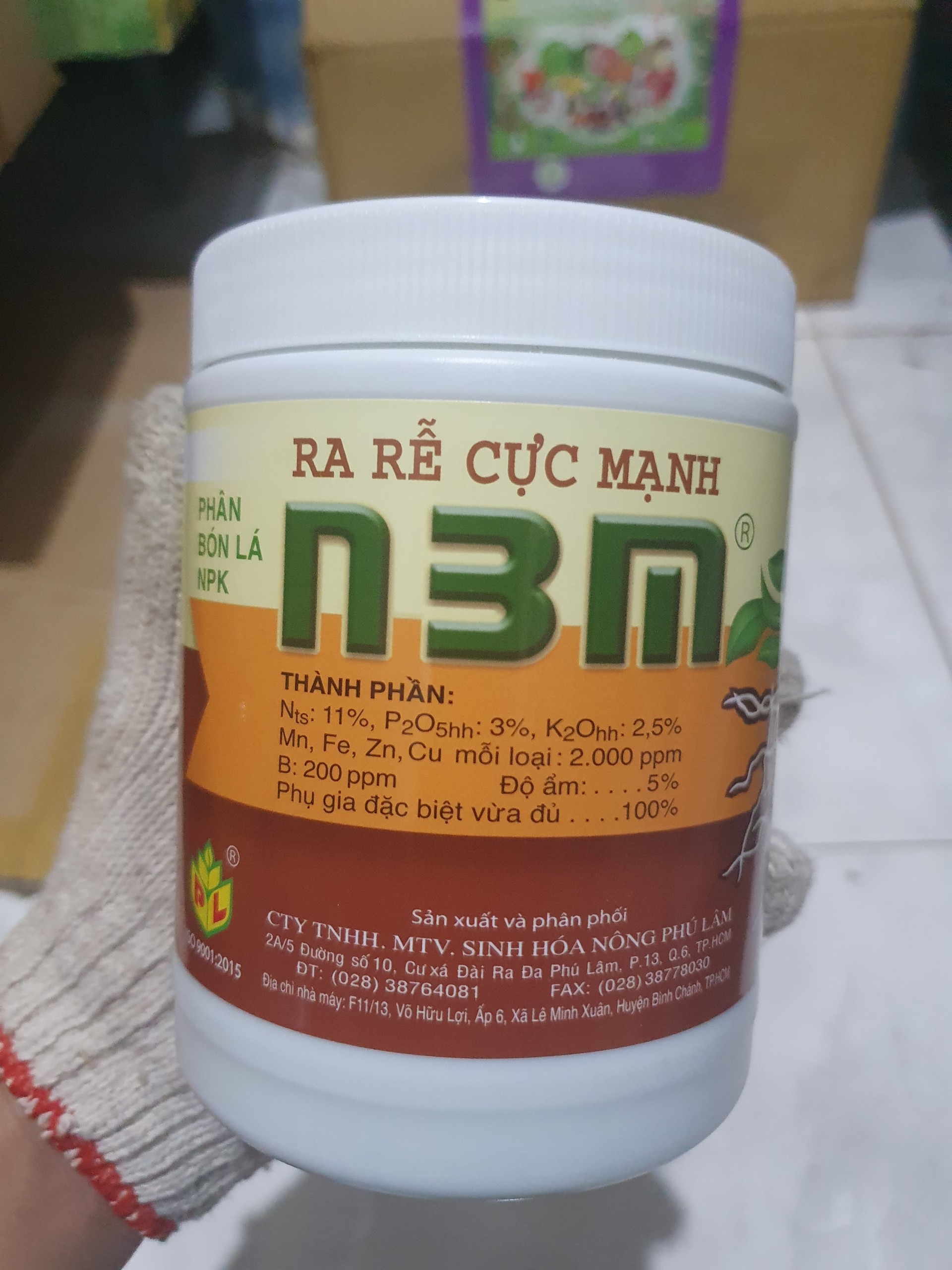 [HCM]Phân Bón Kích Rễ  N3M hũ 500g - A2.1036