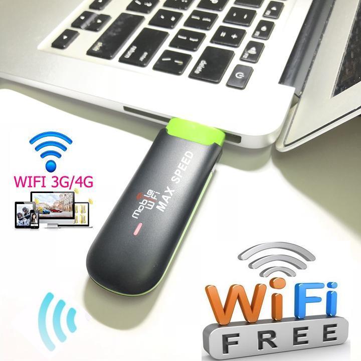 Bộ phát wifi 3G 4G -USB phát wifi cực mạnh từ sim Mobile wiffi MAX SPEED