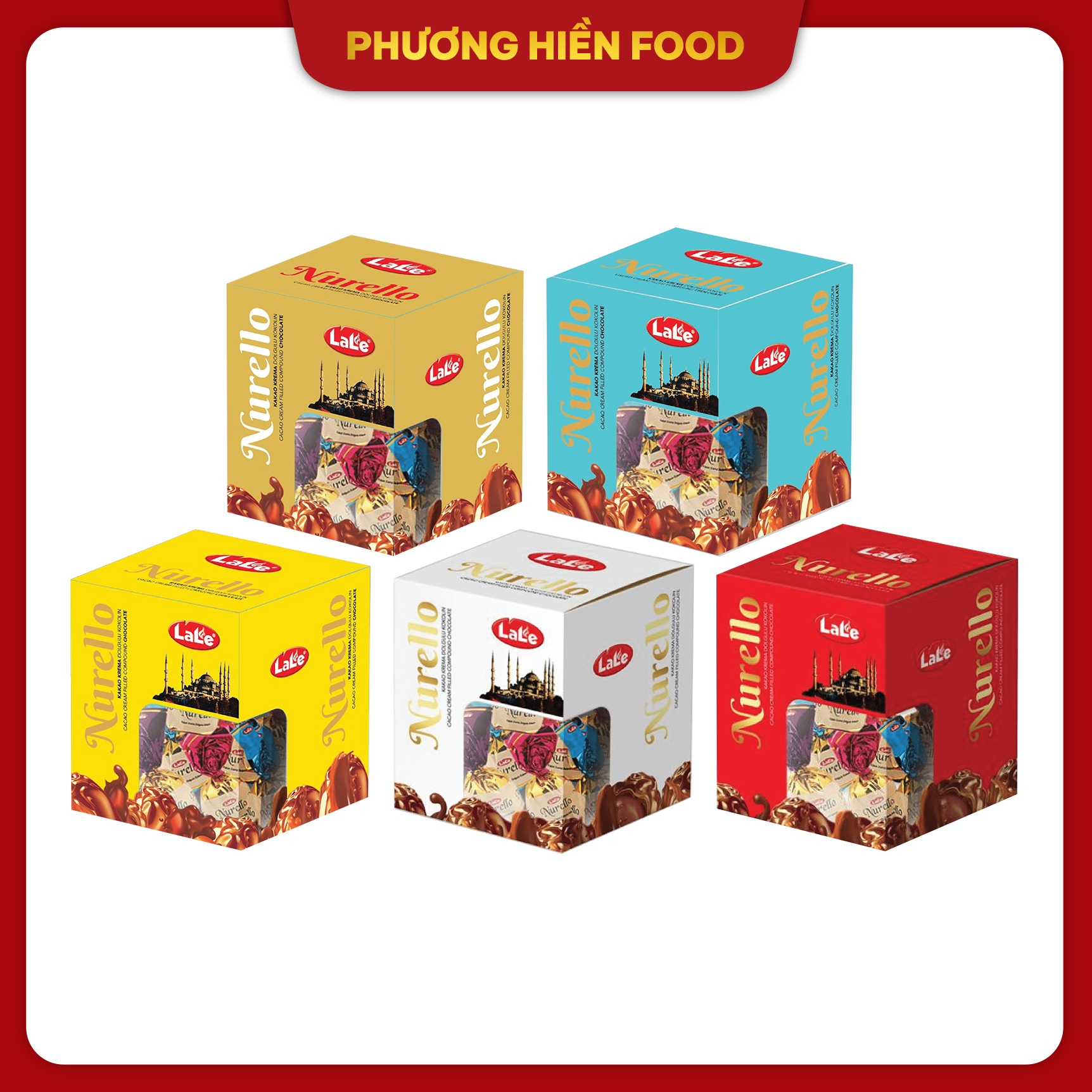 Socola Thổ Nhĩ Kì Nurello hộp giấy 100g
