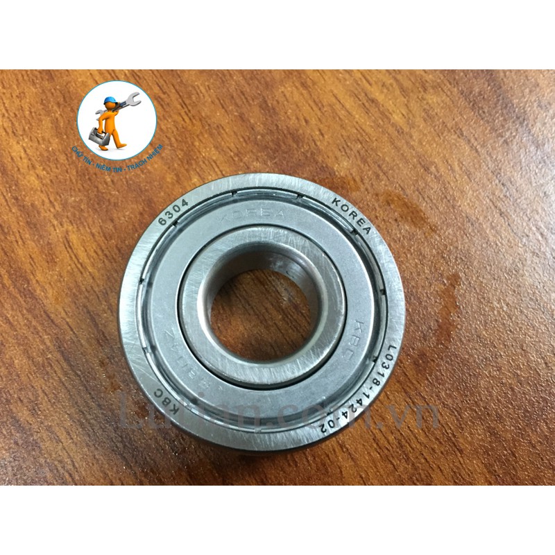 Bi đũa/bi đầu trục - Bi 6304