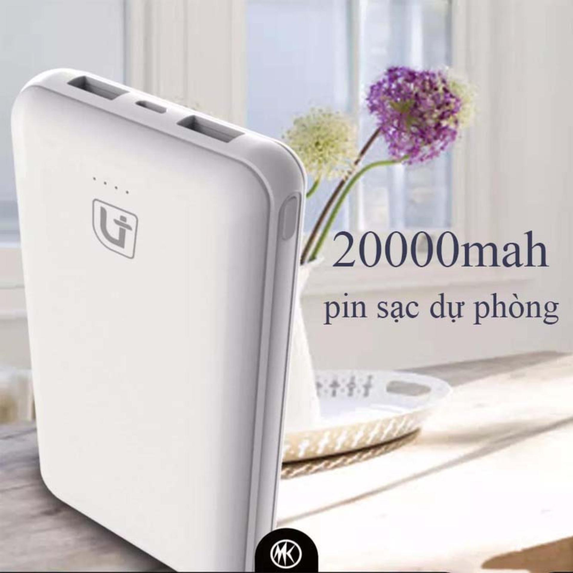 [HCM]Sạc Dự Phòng Mini 20000Mah Đạt Tiêu Chuẩn. Bảo Hàng 12 Tháng