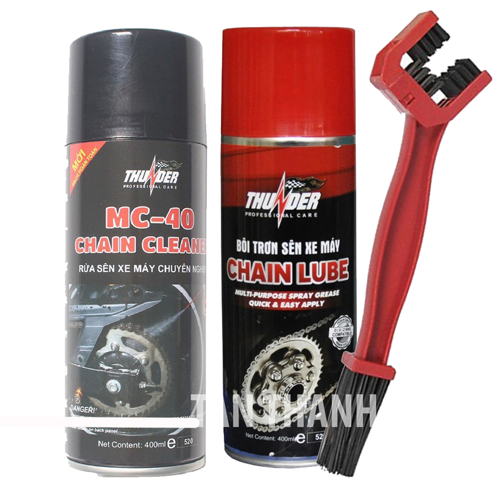 Combo dưỡng sên thunder 400ml và rửa sên mc-40 400ml tặng kèm bàn chải vệ sinh sên-pttt