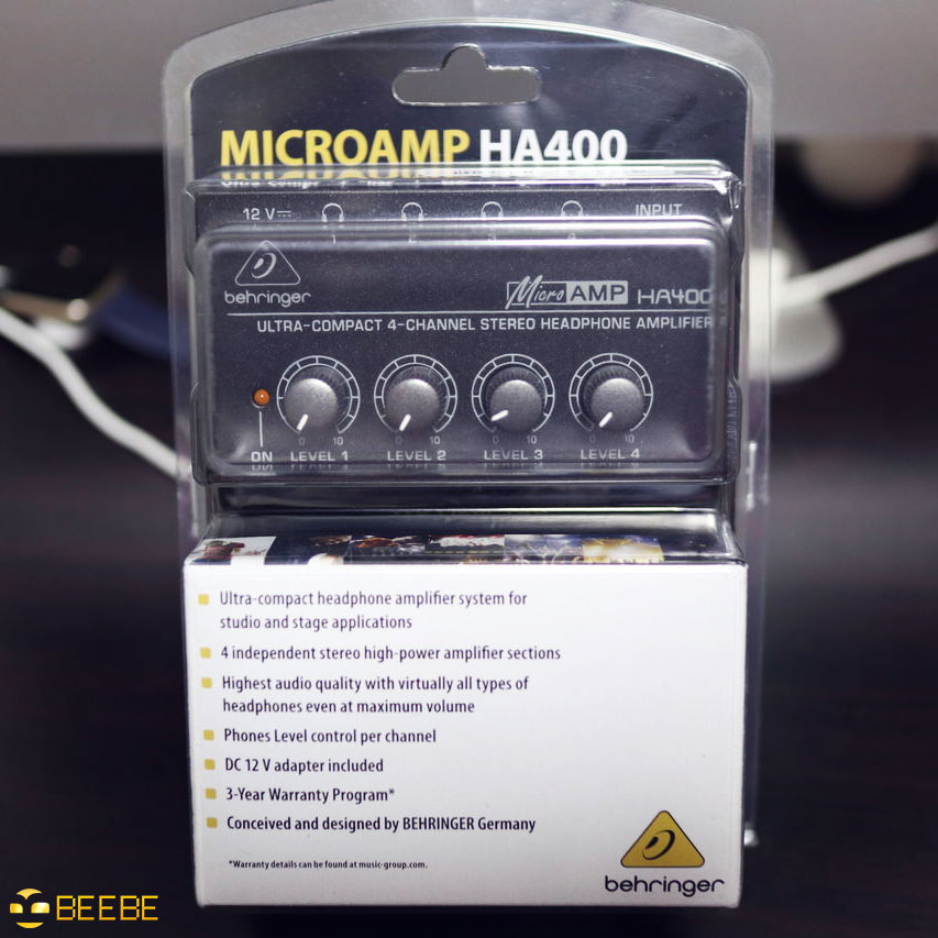 Behringer HA400 - Bộ Cổng Chia Tai Nghe Cao Cấp Cho Studio