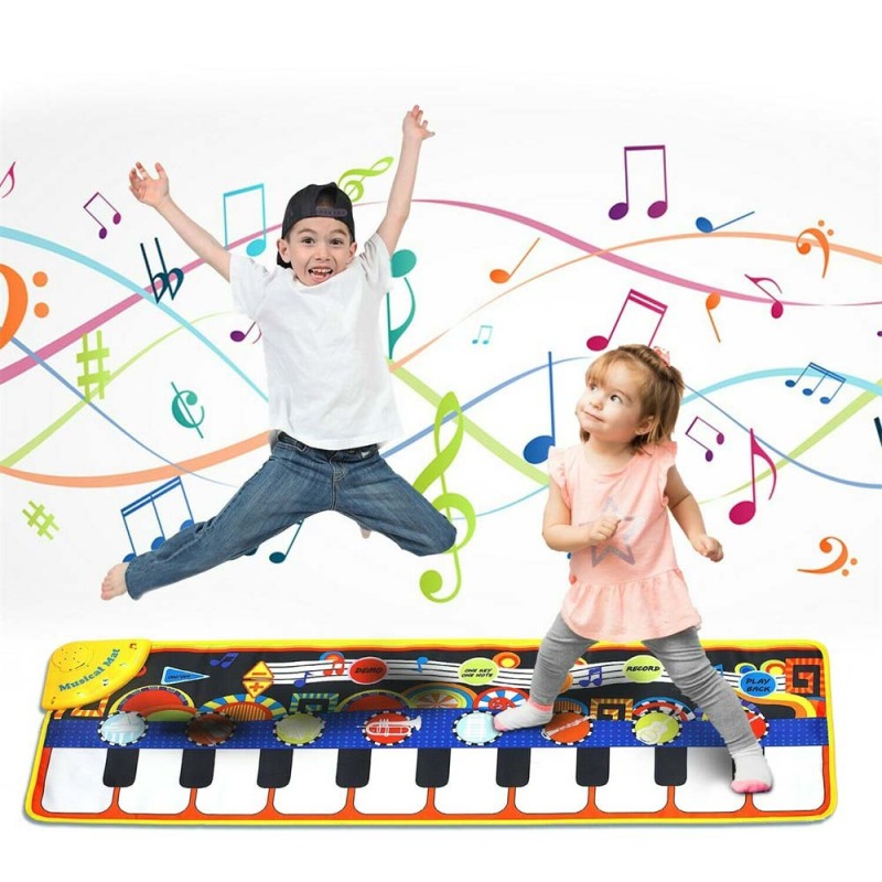 Christmas gift Piano Music Dance Mat for Kids with Xylophone Toy Gifts
