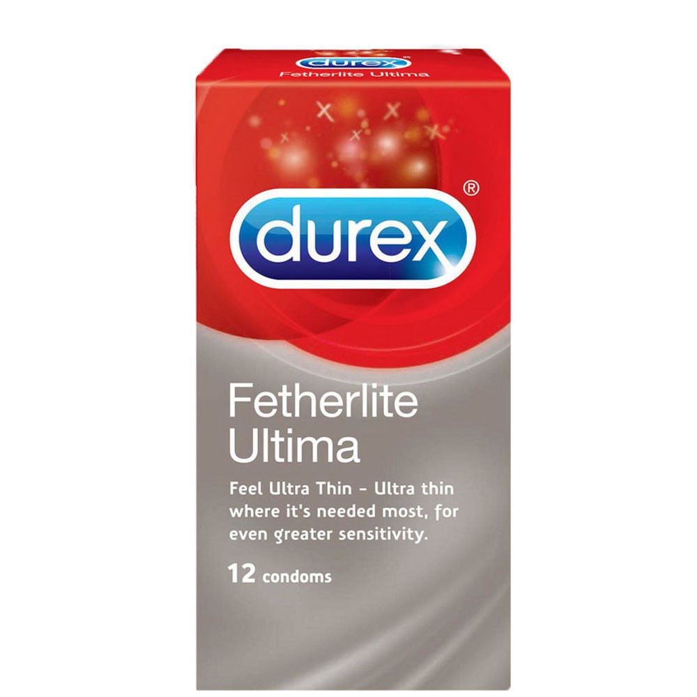 12 Bao cao Su Siêu Mỏng Durex Fetherlite Ultima