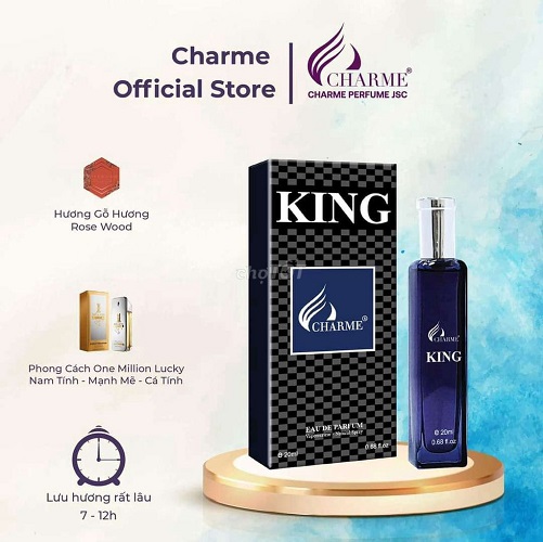 Nước hoa nam king – nhẹ nhàng, nam tính