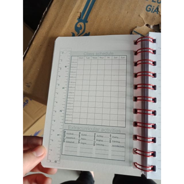 Sổ Tay A6 Ghi Lâm Sàng Cho Sinh Viên Y