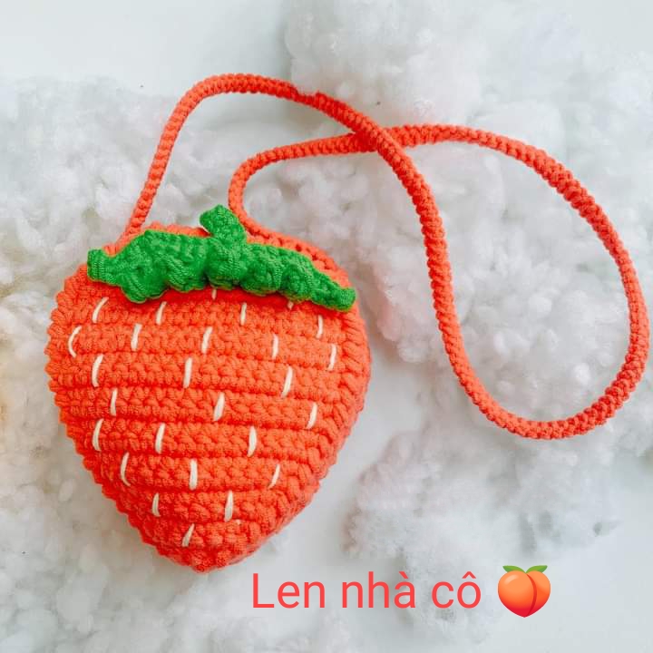 TÚI ĐEO CHÉO HÌNH QUẢ DÂU