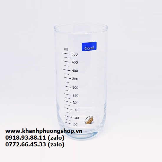 ly thủy tinh cao cấp Ocean 625ml có chia vạch - ly thủy tinh Ocean