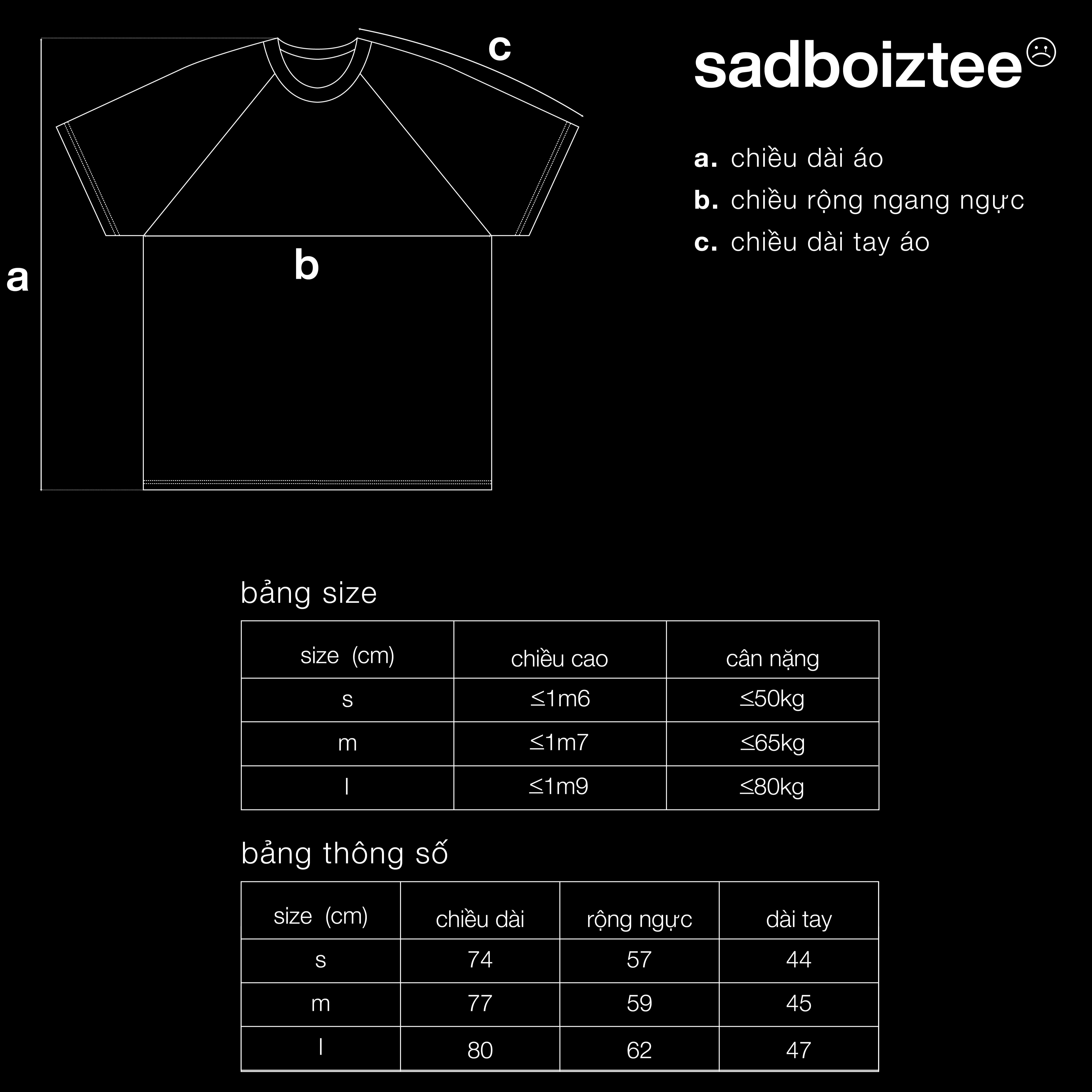 Áo thun SADBOIZ SIGNATURE màu đen