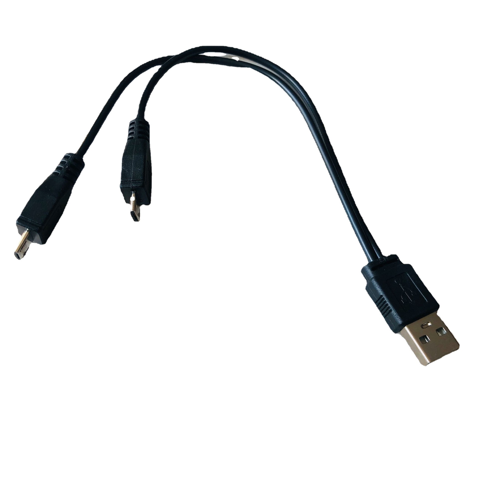 Cáp sạc USB ra 2 đầu micro ( V8)