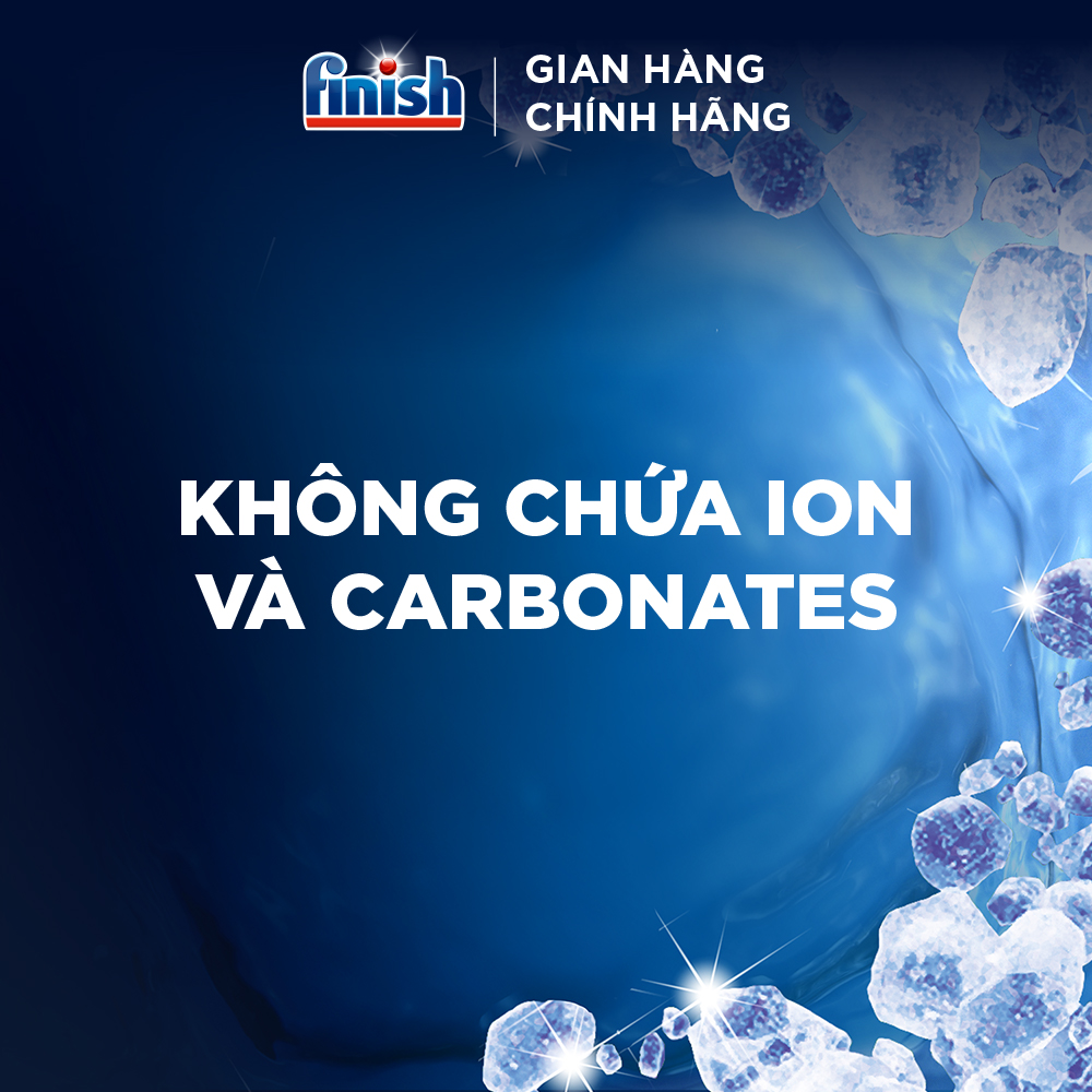 Muối Rửa Chén Bát Finish Salt - Bịch 2kg