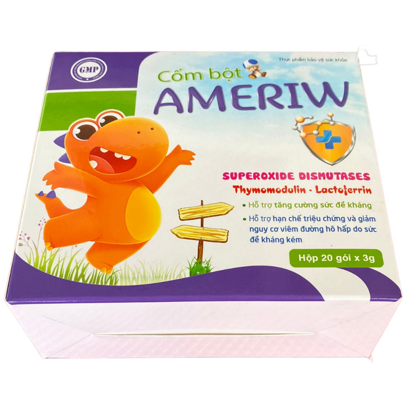 Cốm bột Ameriw - Hỗ trợ tăng cường sức đề kháng