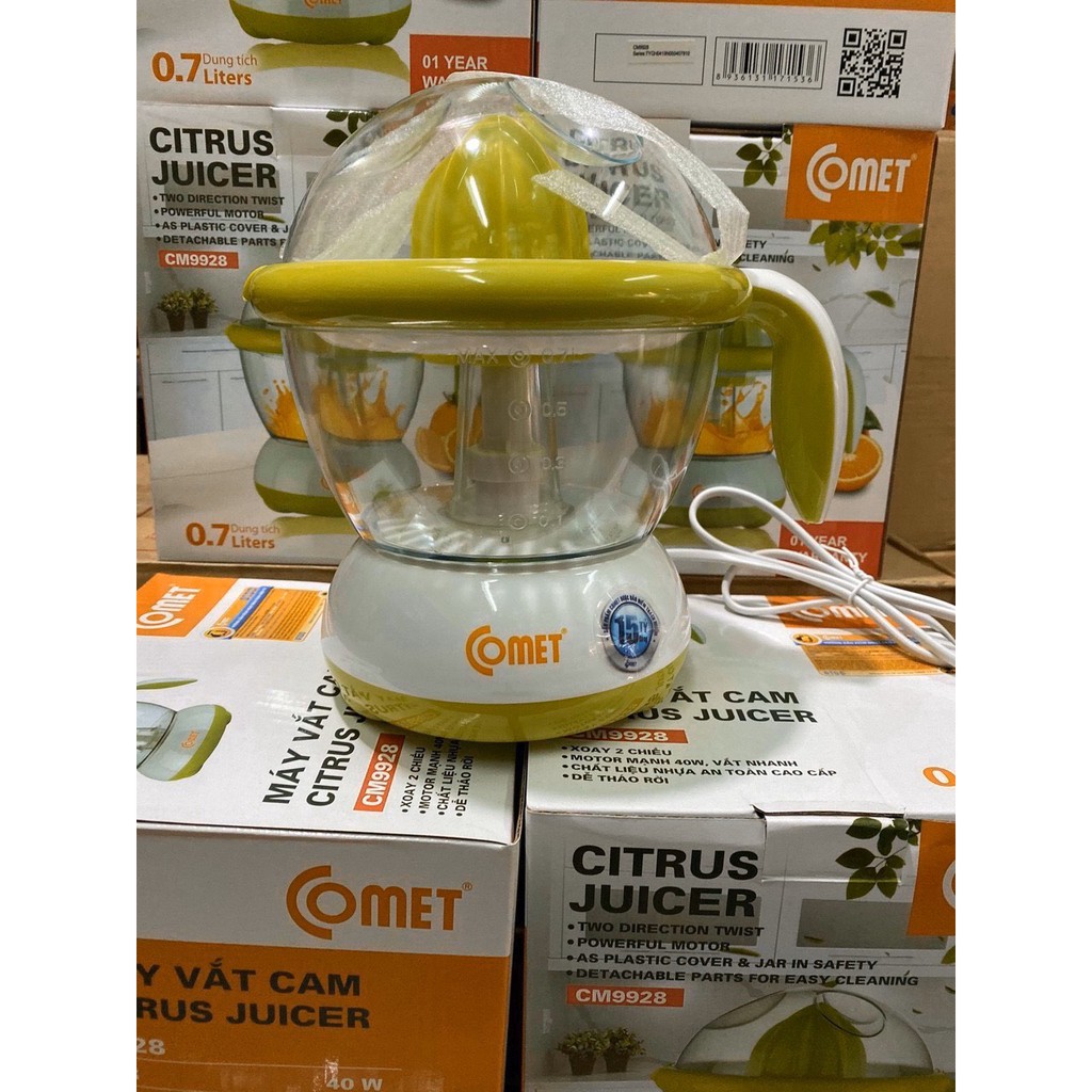 [HCM]Máy vắt cam Comet 0.7L CM9928