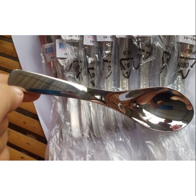 Thìa xúp inox 304 16cm