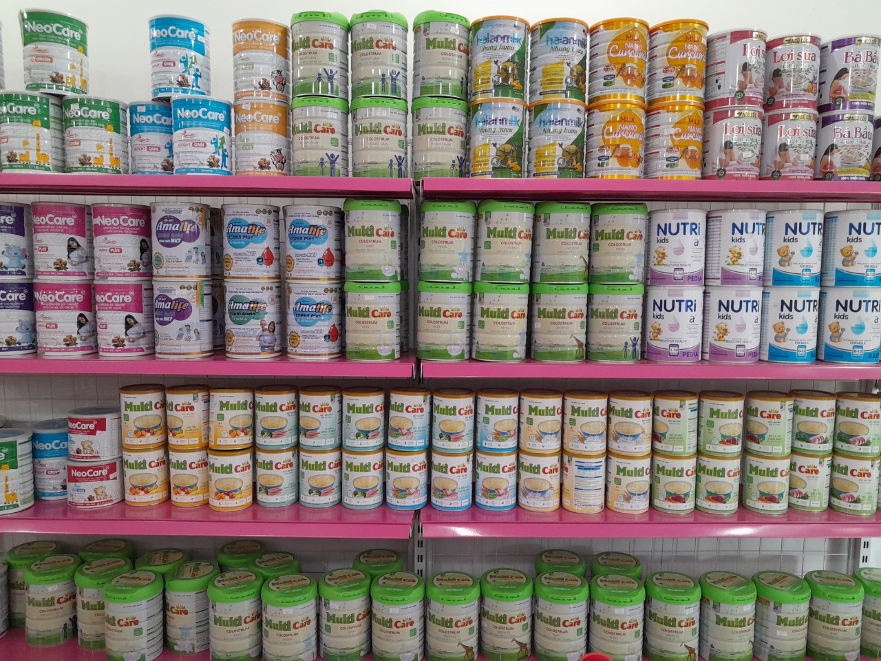 Sữa bột Multi care colostrum (0-12 tháng)