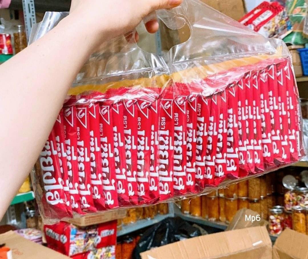 Bánh xốp sữa socola Jumbo Sanghai Thái Lan 320gr