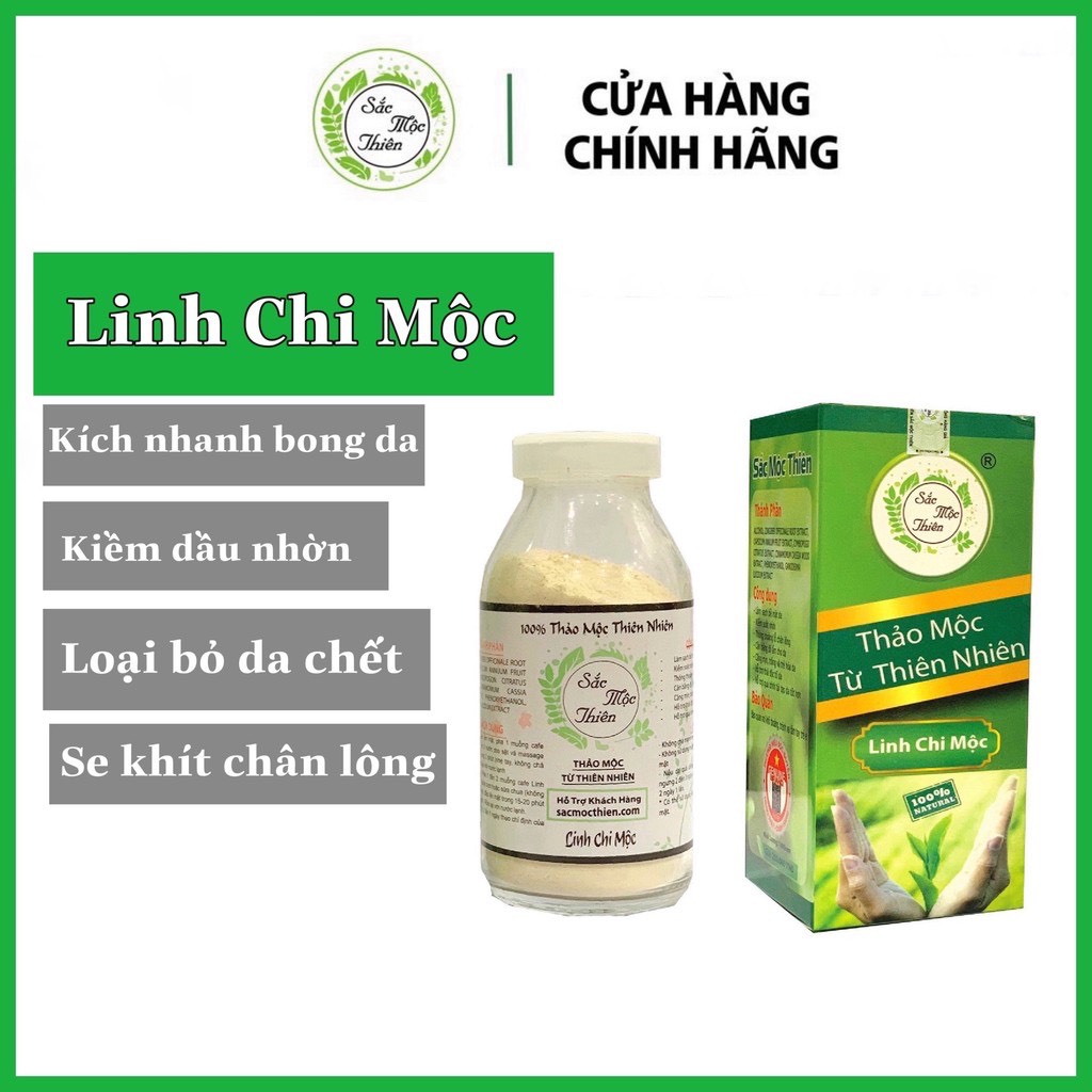 Linh Chi Mộc Da Sạch Nhờn Căng Mịn Cân Bằng Độ Ẩm - Đẩy Nhanh Liệu Trình Tái Tạo