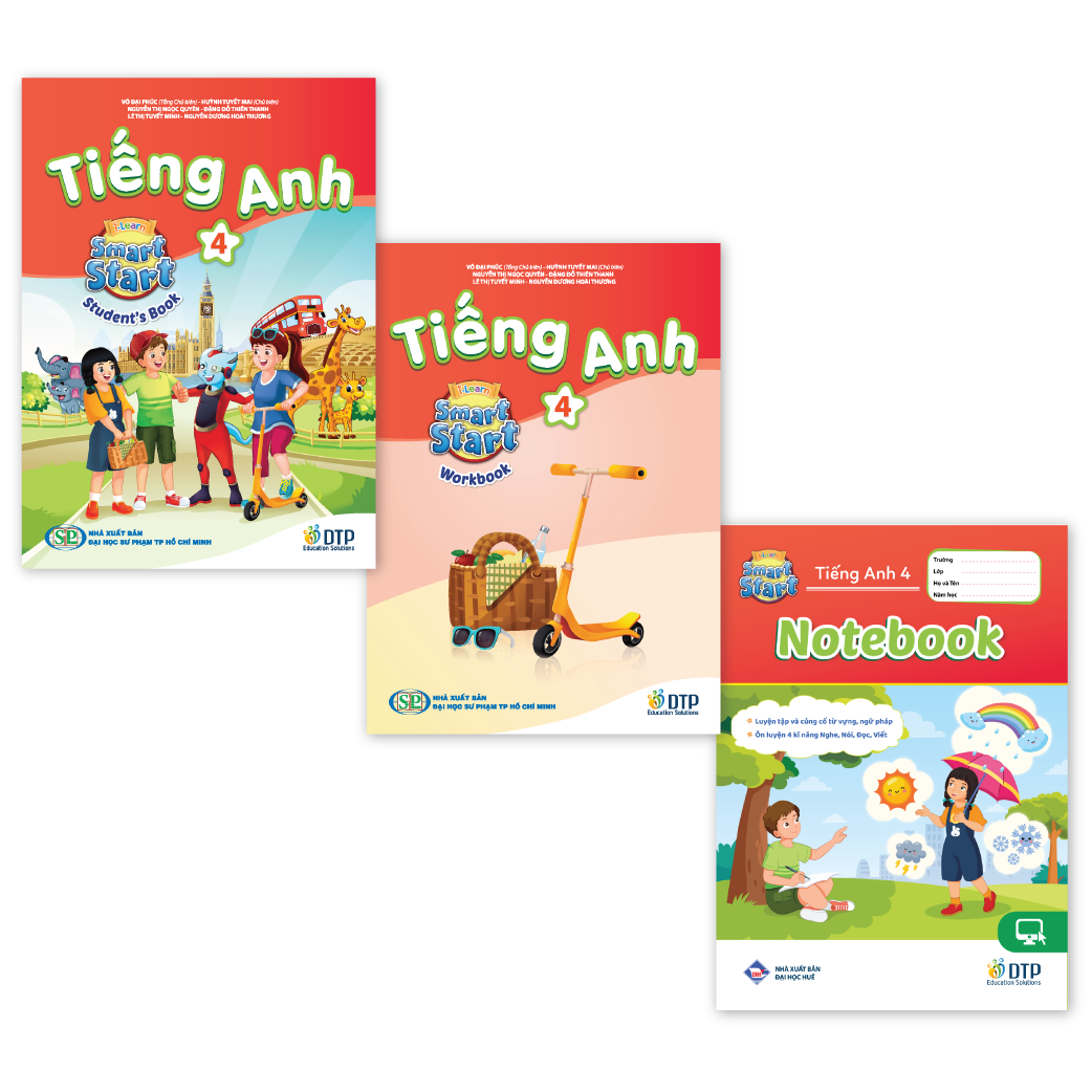 Sách - dtpbooks - tiếng anh 4 i-learn smart start trọn bộ