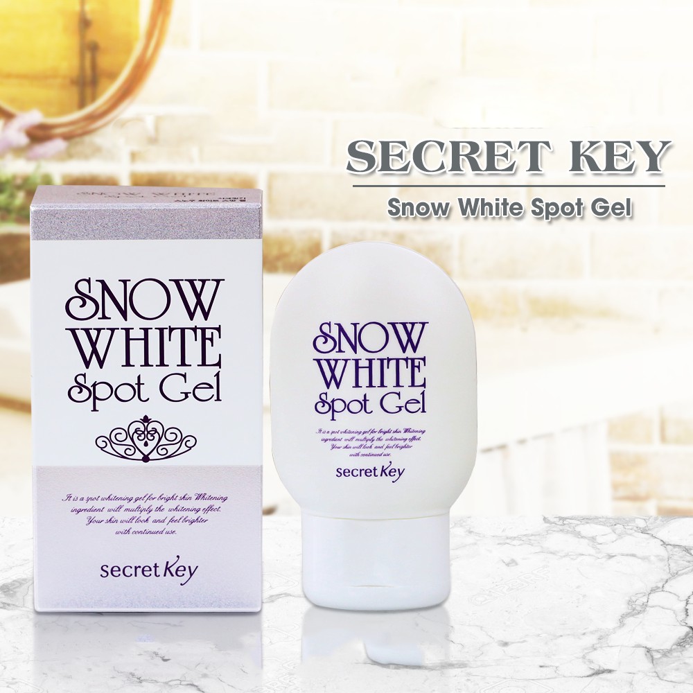 Gel giảm thâm da và dưỡng trắng cơ thể Secret Key Snow White Spot Gel 65g _ Secret Key Chính Hãng