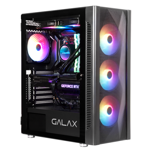 Vỏ Case máy tính Galax Revolution 06 REV-06 Black/White ATX (Mới, BH 12T)