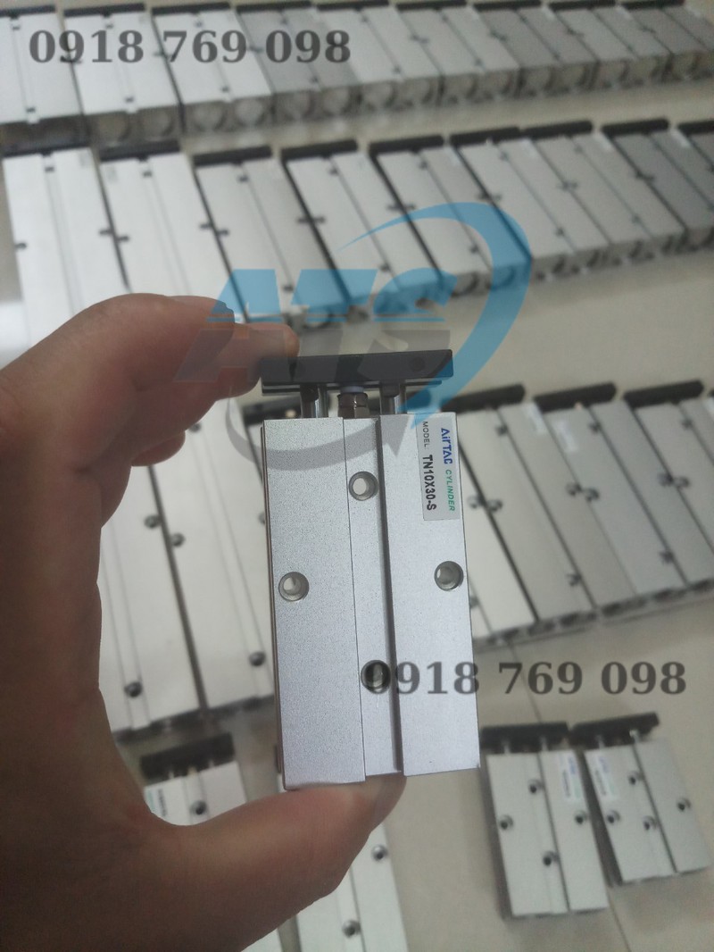 Xylanh khí nén 2 ty Airtac TN10x30-S - Xylanh khí nén 2 ty Airtac TN10x30-S