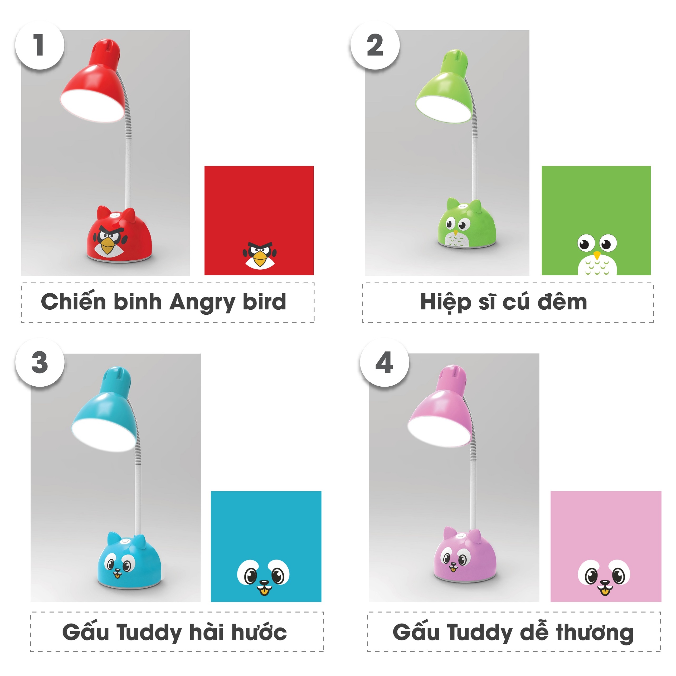 Đèn bàn LED học sinh chống cận Rạng Đông RD-RL-27.LED