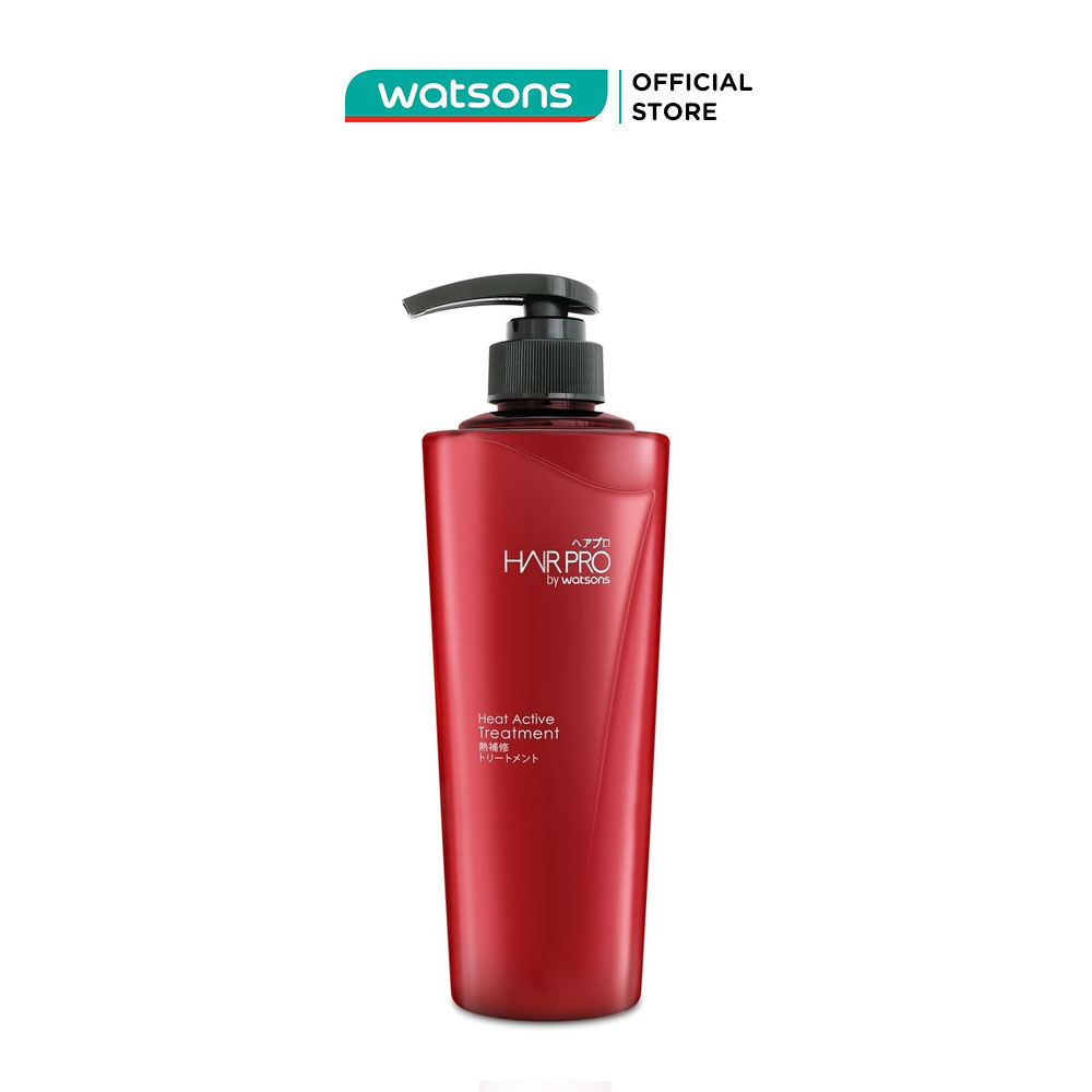 Dầu Xả Hair Pro By Watsons Heat Active Bảo Vệ Phục Hồi Tóc 500ml