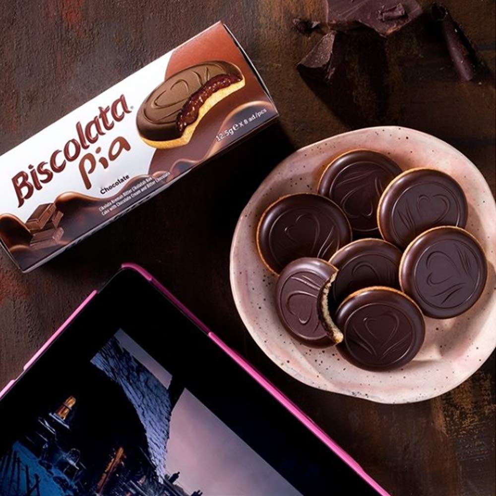Bánh Socola Kem Biscolata Pia 100g